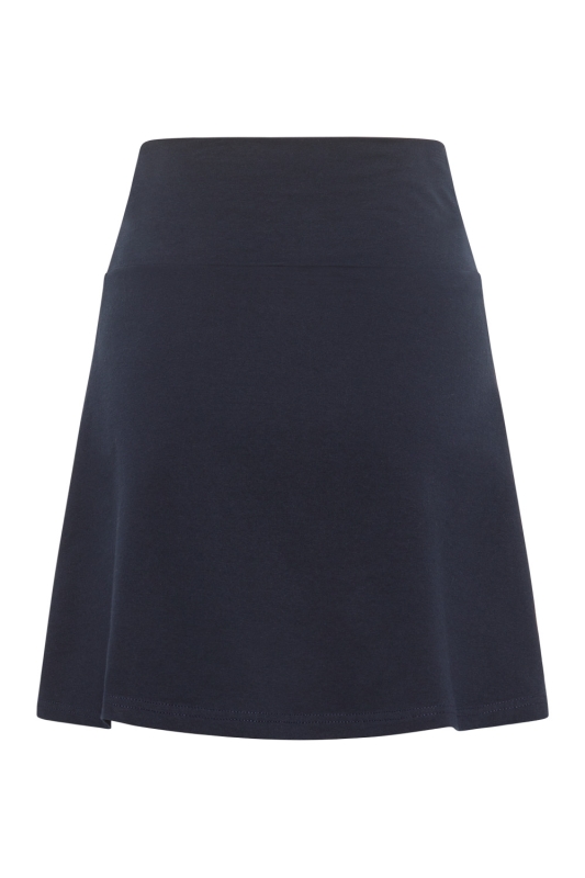 Jersey Rock mit breitem Bund - navy